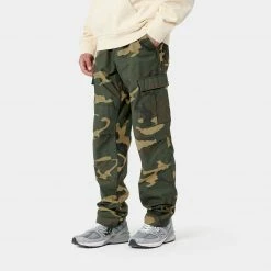 NEW ARRIVALS CARHARTT AVIATION CARGO PANT CAMO LAUREL