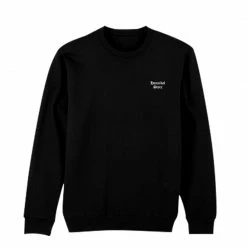 NEW ARRIVALS HANNIBAL STORE - CREW NECK GOTHIC LOGO BLACK