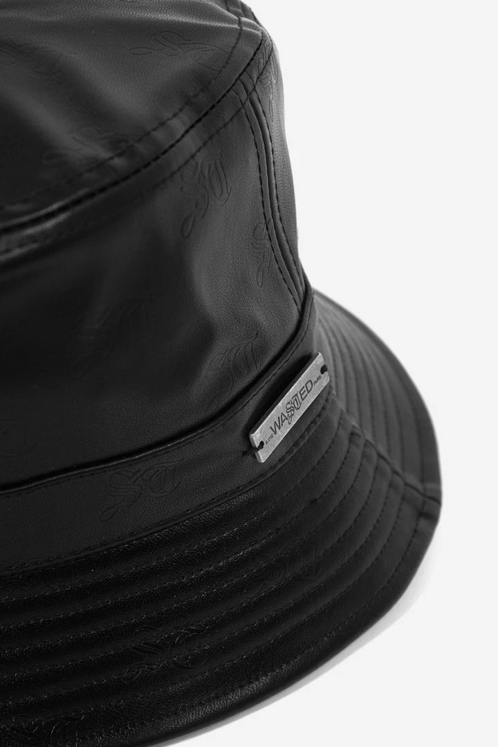 Wastedparis WASTED PARIS WM BUCKET HAT LULA LEATHER BLACK NEW ARRIVALS 4 Wastedparis WASTED PARIS WM BUCKET HAT LULA LEATHER BLACK NEW ARRIVALS