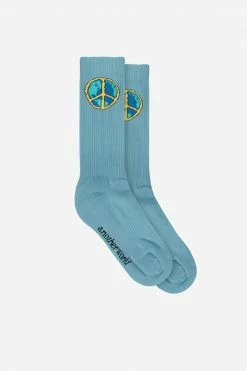 Wastedparis WASTED PARIS SOCKS ANOTHER WORLD BLUE