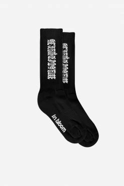 Wastedparis NEW ARRIVALS WASTED PARIS SOCKS KINGDOM BLACK