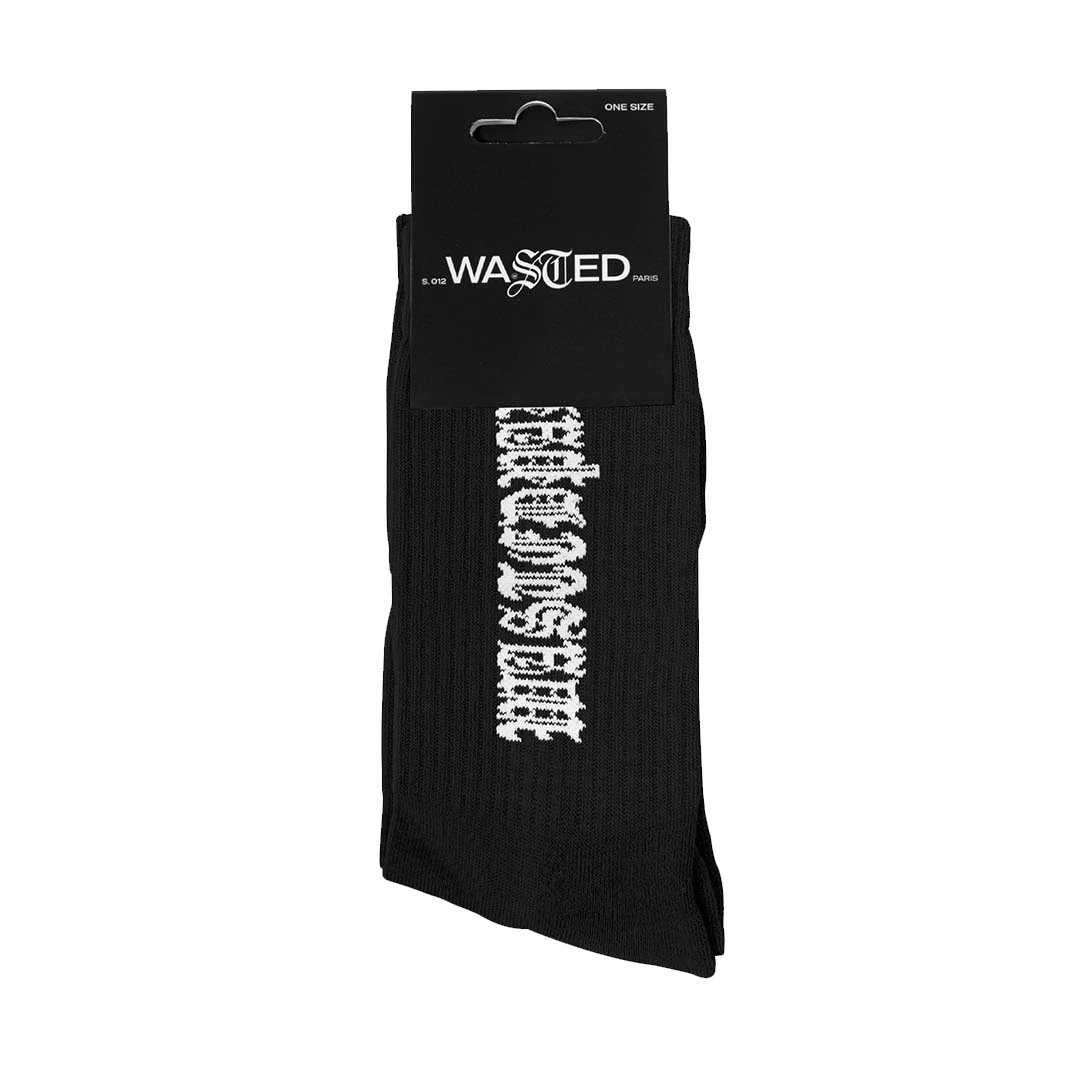Wastedparis NEW ARRIVALS WASTED PARIS SOCKS KINGDOM BLACK 3 Wastedparis NEW ARRIVALS WASTED PARIS SOCKS KINGDOM BLACK