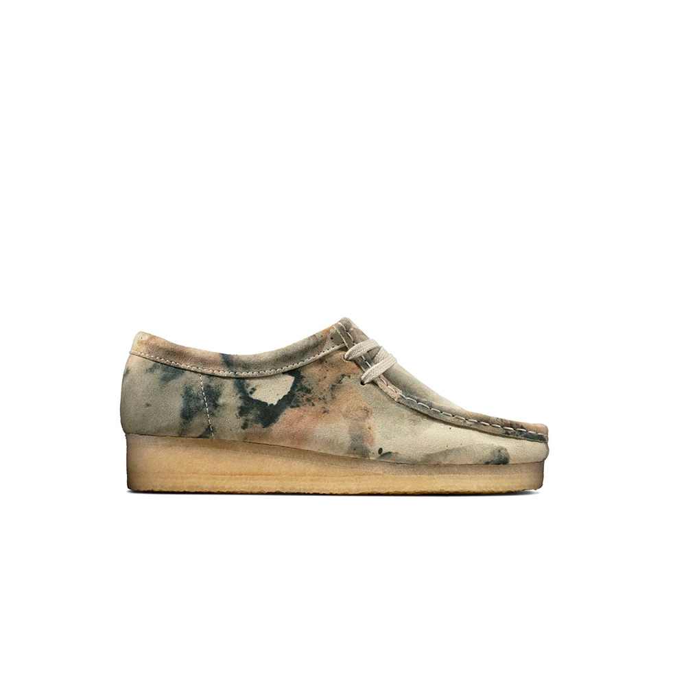 CLARK'S NEW ARRIVALS CLARKS WALLABEE OFF WHITE CAMO 3 CLARK'S NEW ARRIVALS CLARKS WALLABEE OFF WHITE CAMO