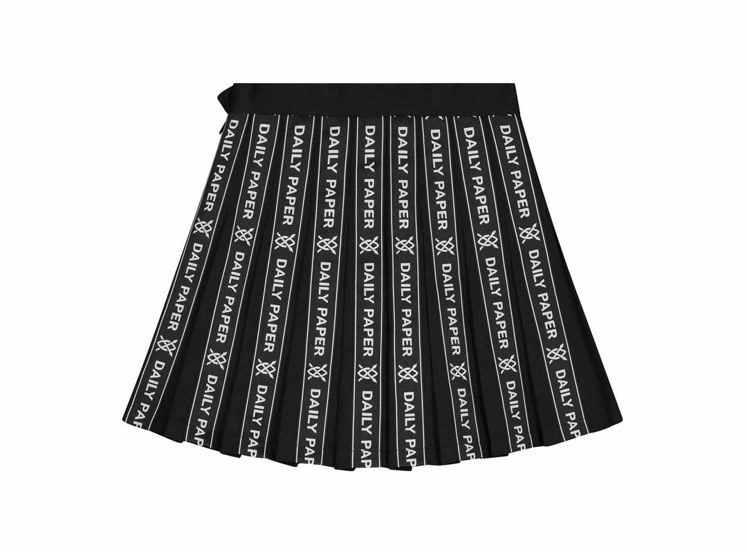 NEW ARRIVALS DAILY PAPER ETAPE LOGO SKIRT BLACK WHITE 3 NEW ARRIVALS DAILY PAPER ETAPE LOGO SKIRT BLACK WHITE