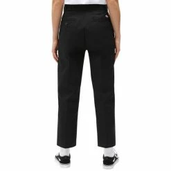 DICKIES 874 W CROPPED PANTS BLACK