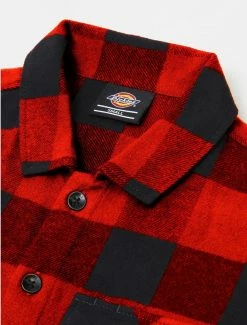 DICKIES WOMEN NEW SACRAMENTO SHIRT RED 19 DICKIES WOMEN NEW SACRAMENTO SHIRT RED