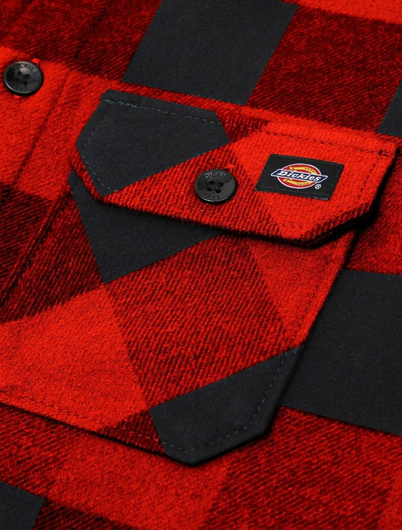 DICKIES WOMEN NEW SACRAMENTO SHIRT RED 11 DICKIES WOMEN NEW SACRAMENTO SHIRT RED