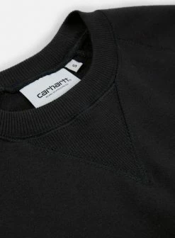 CARHARTT WIP CHASE SWEATSHIRT - BLACK/GOLD NEW ARRIVALS
