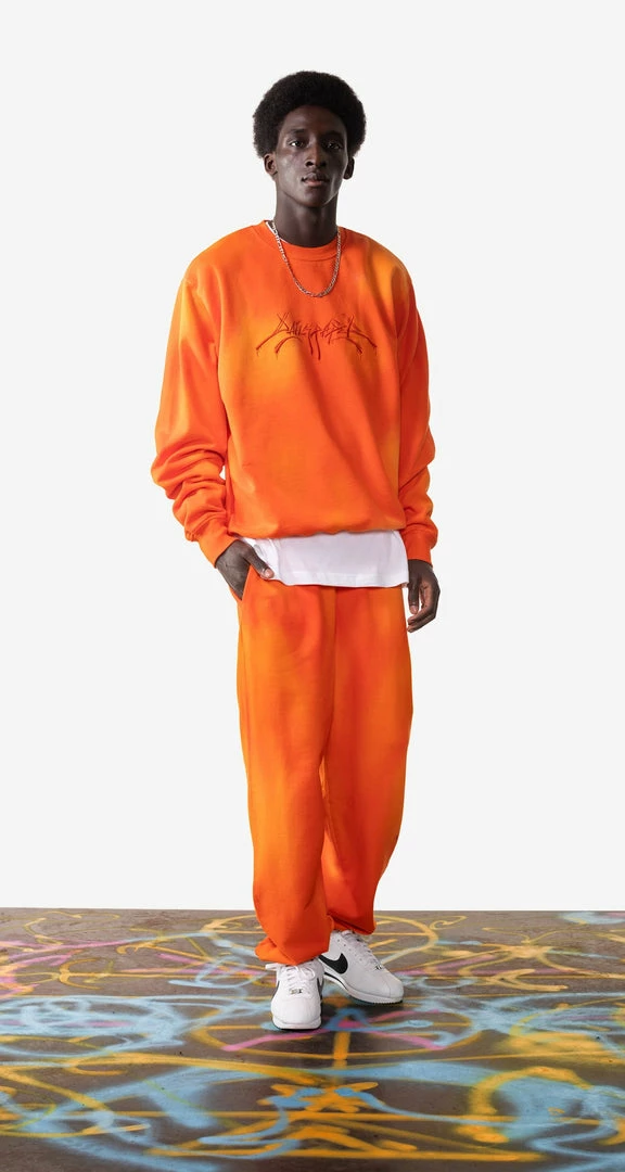 Daily Paper NEW ARRIVALS DAILY PAPAER WASHED ORANGE LEX PANTS 4 Daily Paper NEW ARRIVALS DAILY PAPAER WASHED ORANGE LEX PANTS