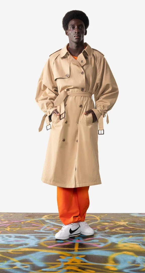 DAILY PAPER LANTO LONG JACKET SAND NEW ARRIVALS 3 DAILY PAPER LANTO LONG JACKET SAND NEW ARRIVALS