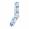 STUSSY MAN DYED RIBBED CREW SOCKS - BLUE NEW ARRIVALS