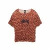 NEW ARRIVALS STUSSY WOMAN POPCORN MINI SHIRT - MULTICOLOR