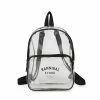 Hannibal Store HANNIBAL SMALL SEE THRU BACKPACK BLACK