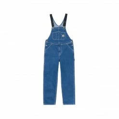 CARHARTT WIP BIB OVERALL SALOPETTE BLUE STONE WASHED