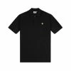 CARHARTT POLO COTTON PIQUÈ- BLACK/GOLD