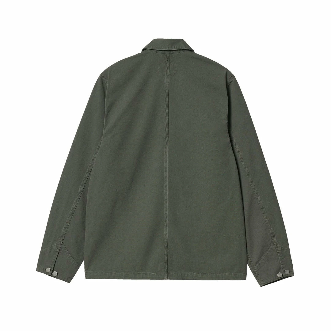 CARHARTT MICHIGAN COAT - THYME GARMENT DYED NEW ARRIVALS 4 CARHARTT MICHIGAN COAT - THYME GARMENT DYED NEW ARRIVALS