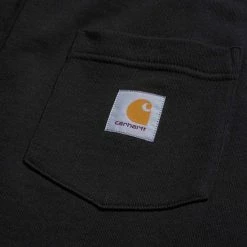 NEW ARRIVALS CARHARTT POCKET SWEAT PANT - BLACK