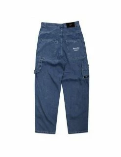 HANNIBAL STORE DENIM “GET FREE OR DIE TRYING” STONE WASHED