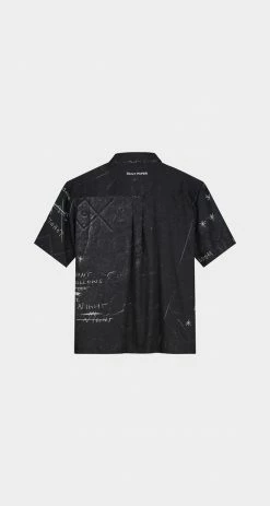 DAILY PAPER LAIR SS SHIRT BLACK SNAKES 9 DAILY PAPER LAIR SS SHIRT BLACK SNAKES