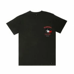 HANNIBAL STORE X RAT - LOGO T-SHIRT BLACK NEW ARRIVALS