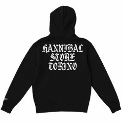 Hannibal Store HANNIBAL WEST SIDE LOGO BLACK HOODIE