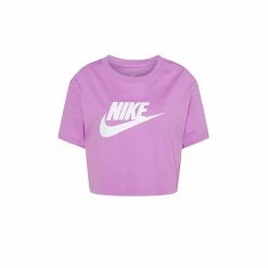 NIKE SPORTSWEAR ESSENTIAL W CROPPED T-SHIRT VIOLET SHOCK
