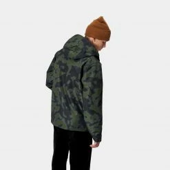 CARHARTT NIMBUS PULLOVER CAMO BLUR GREEN APPAREL
