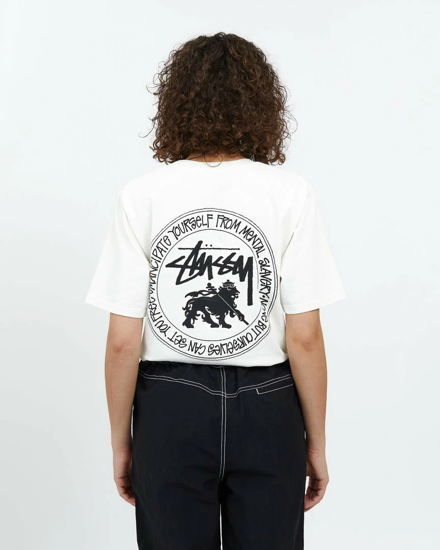 Stüssy STUSSY - RASTA DOT PIG. DYED TEE NATURAL NEW ARRIVALS 5 Stüssy STUSSY - RASTA DOT PIG. DYED TEE NATURAL NEW ARRIVALS