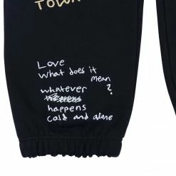 PLEASURES REMOTE PANTS BLACK APPAREL 7 PLEASURES REMOTE PANTS BLACK APPAREL