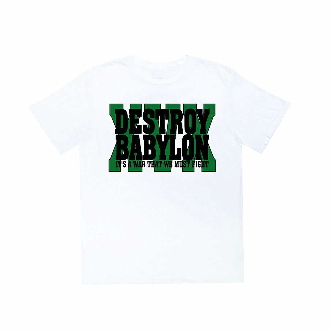 DESTROY BABYLON ANIMAL SUFFERING MUST END TEE WHITE 4 DESTROY BABYLON ANIMAL SUFFERING MUST END TEE WHITE