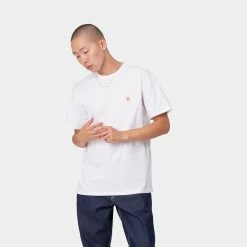 APPAREL CARHARTT S/S CHASE T-SHIRT WHITE