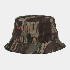 NEW ARRIVALS CARHARTT SCRIPT BUKET CAMO UNITE