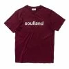 APPAREL SOULLAND CHUCK T-SHIRT BURGUNDY 2 APPAREL SOULLAND CHUCK T-SHIRT BURGUNDY