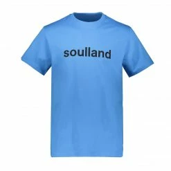 APPAREL SOULLAND CHUCK T-SHIRT LIGHT BLUE