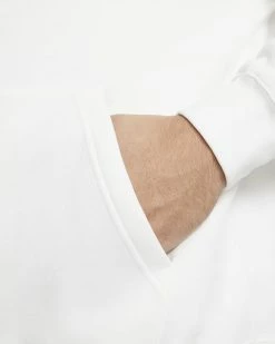 NEW ARRIVALS NIKE SPORTSWEAR CLUB FLEECE HOODIE WHITE