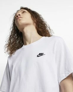 NEW ARRIVALS NIKE SPORTSWEAR CLUB T-SHIRT WHITE