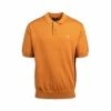 Stussy NEW ARRIVALS STÜSSY CLASSIC SS POLO SWEATER - ORANGE