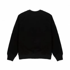 Stussy STÜSSY MAN SWIRL APP. CREW - BLACK