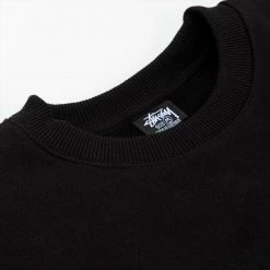 Stussy STÜSSY MAN SWIRL APP. CREW - BLACK