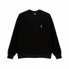 Stussy STÜSSY MAN SWIRL APP. CREW - BLACK