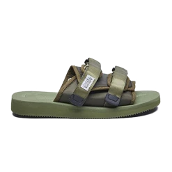 SUICOKE MOTO-CAB OLIVE SNEAKERS