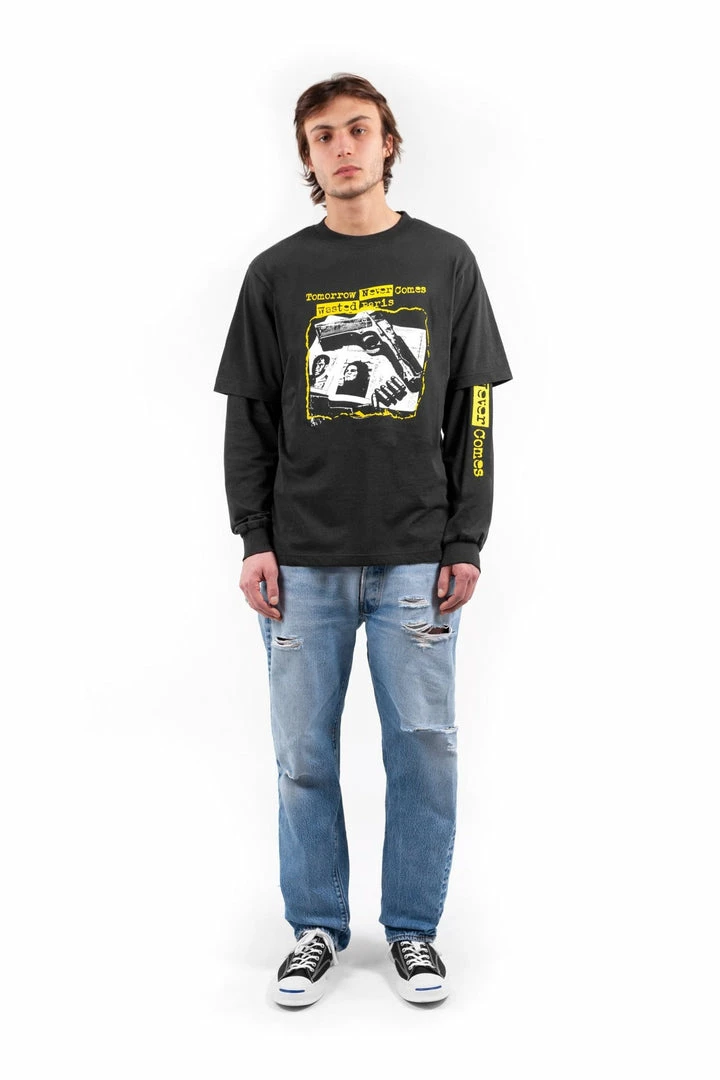 Wastedparis WASTED PARIS LONG SLEEVE AGE NEVER COME FADED BLACK 4 Wastedparis WASTED PARIS LONG SLEEVE AGE NEVER COME FADED BLACK