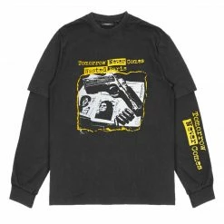 Wastedparis WASTED PARIS LONG SLEEVE AGE NEVER COME FADED BLACK