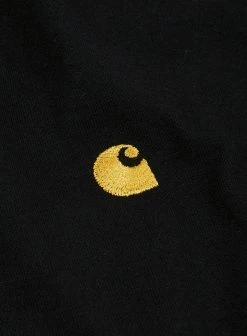 CARHARTT WIP CHASE T-SHIRT BLACK/GOLD NEW ARRIVALS