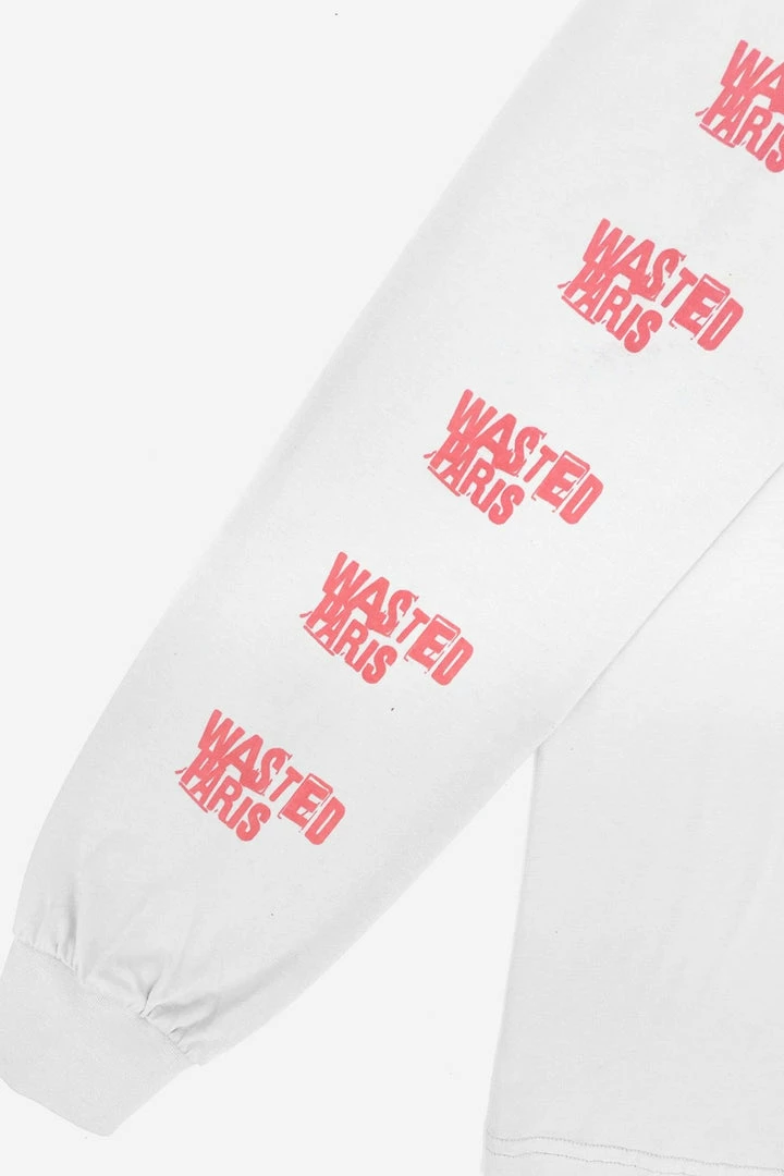 Wastedparis WASTED PARIS T-SHIRT LONG SLEEVES EVER WANTED WHITE 4 Wastedparis WASTED PARIS T-SHIRT LONG SLEEVES EVER WANTED WHITE