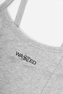 WASTED PARIS TOP TANK UMA ASH GREY APPAREL