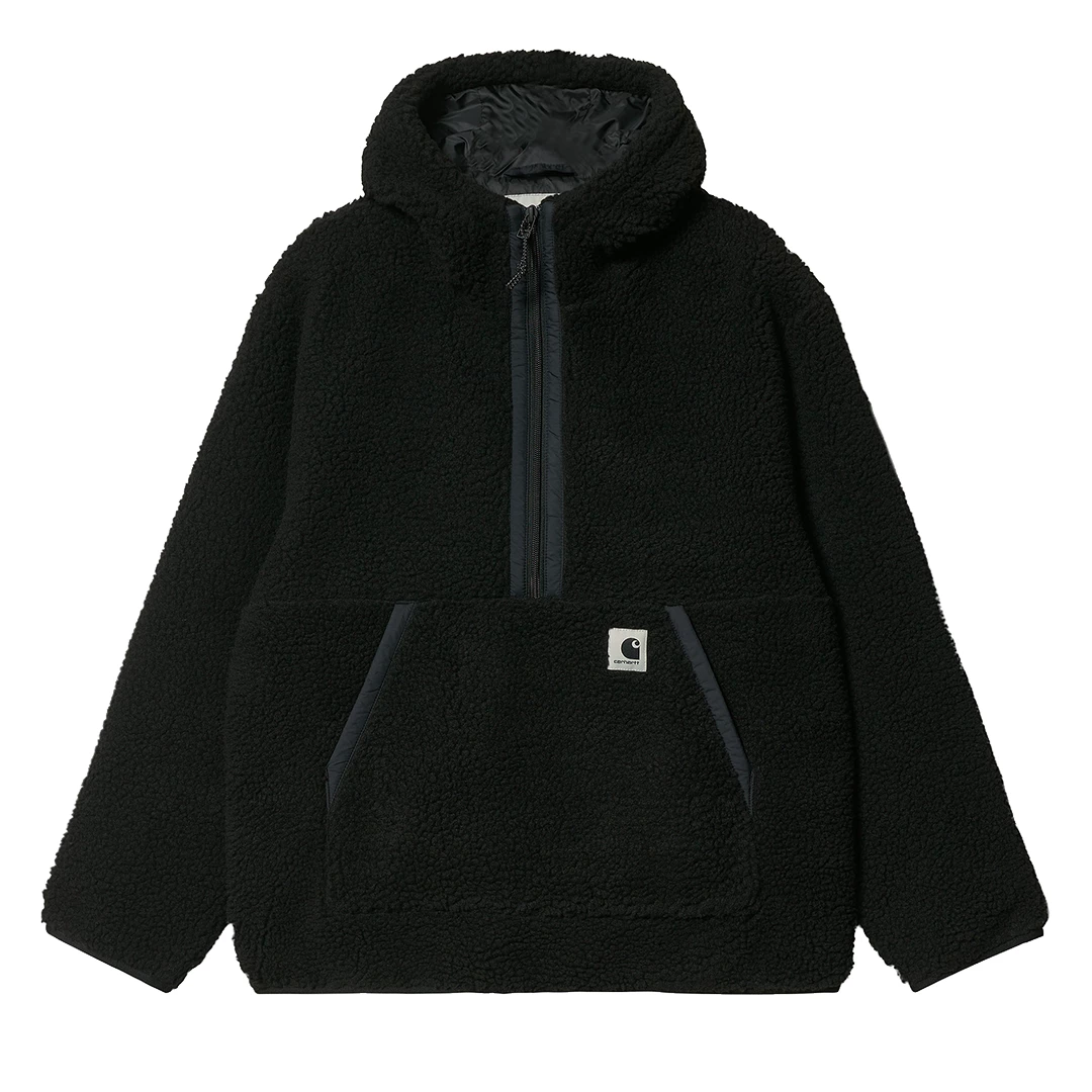 CARHARTT W' HOODED LOON LINER BLACK NEW ARRIVALS 3 CARHARTT W' HOODED LOON LINER BLACK NEW ARRIVALS