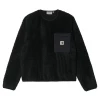 CARHARTT W' JACKSON SWEAT BLACK NEW ARRIVALS 2 CARHARTT W' JACKSON SWEAT BLACK NEW ARRIVALS