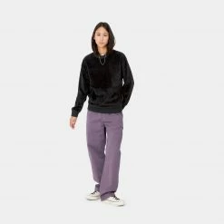 CARHARTT W'SILVERTON SWEATSHIRT BLACK 11 CARHARTT W'SILVERTON SWEATSHIRT BLACK