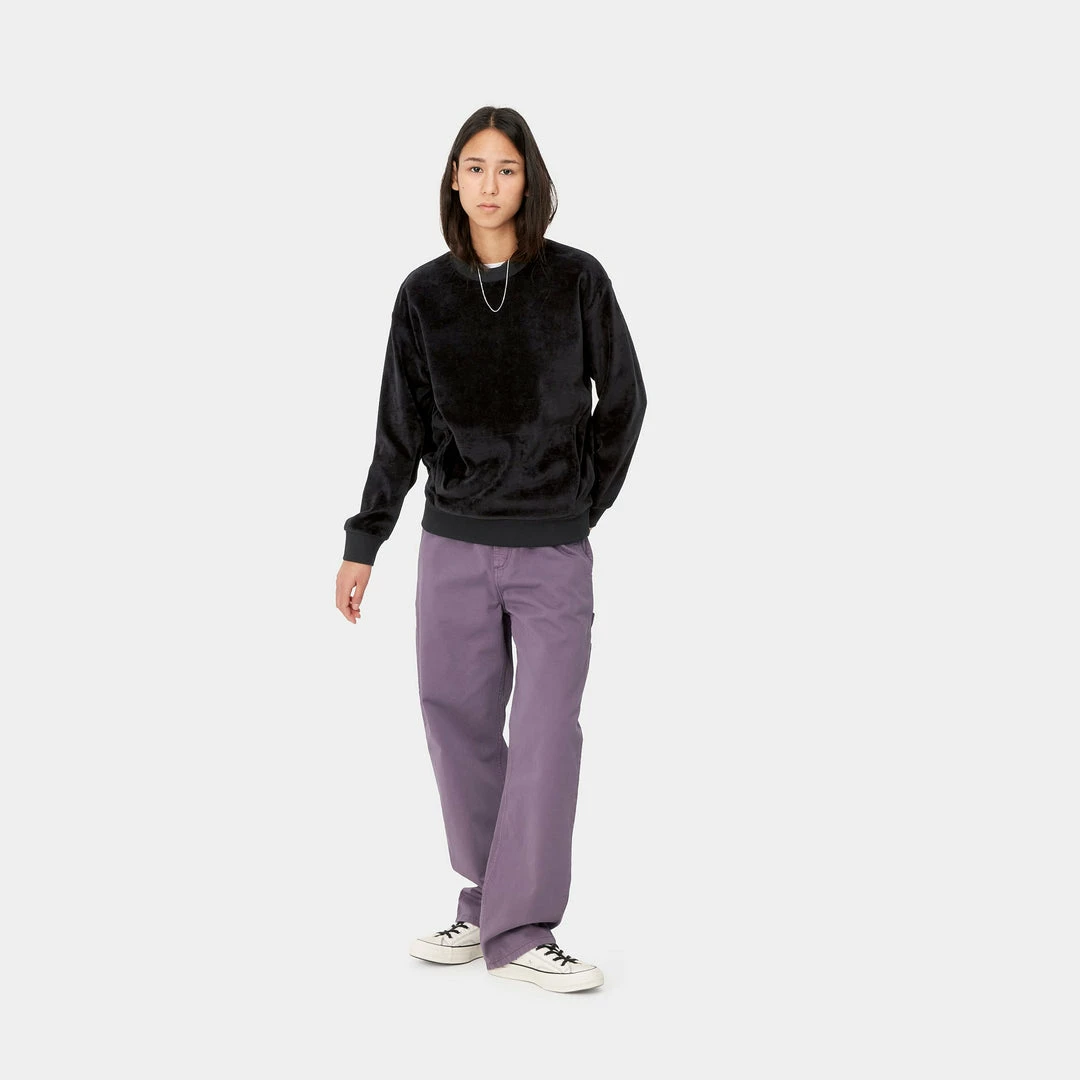 CARHARTT W'SILVERTON SWEATSHIRT BLACK 6 CARHARTT W'SILVERTON SWEATSHIRT BLACK